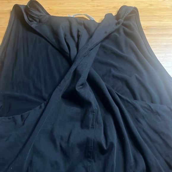 EUC Vince- Pima Cotton Crisscross Back Maxi Dress. Size L - Picture 6 of 7